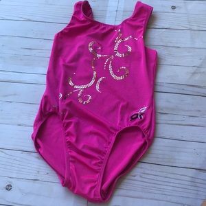 GK elite gymnastics leotard adult medium